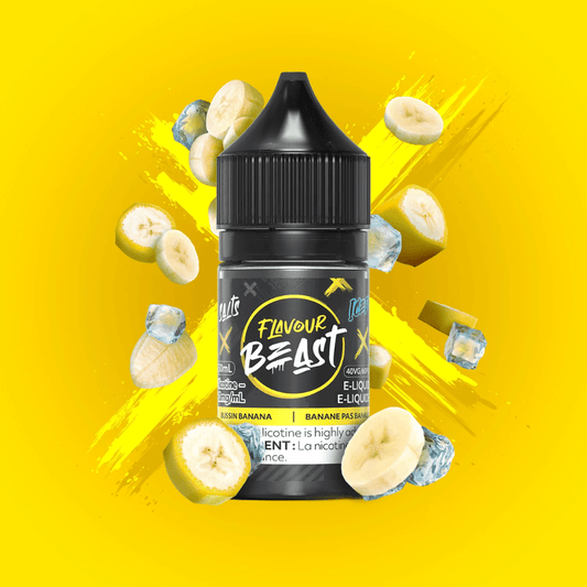 Flavour Beast E-Liquid Bussin Banana Iced 20mg - 30ml (Provincial)