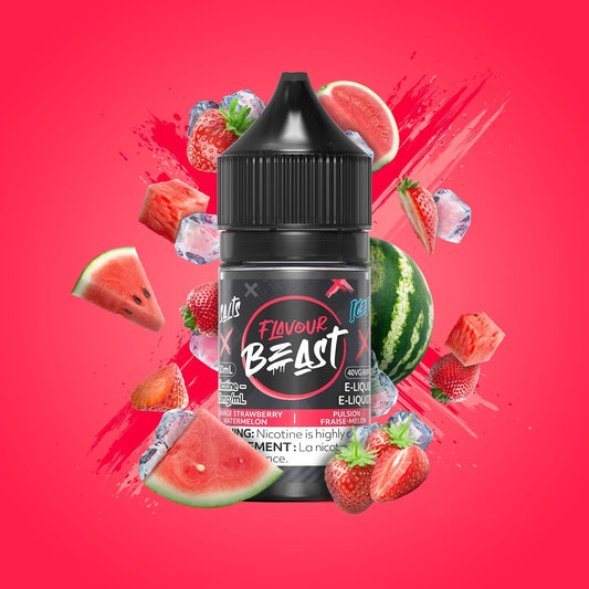 Flavour Beast E-Liquid Savage Strawberry Watermelon 20mg - 30ml (Provincial)