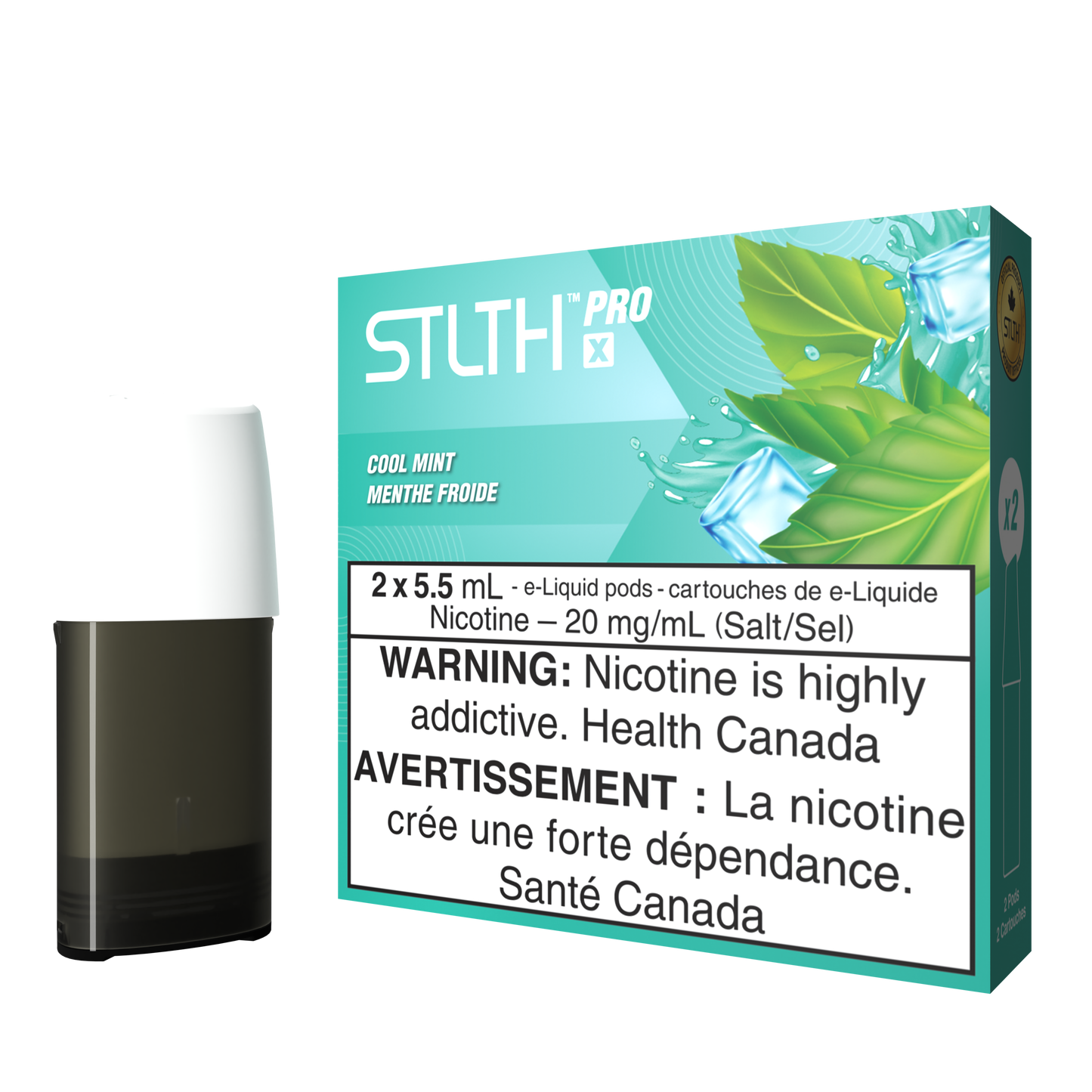 Stlth Pro X pod Cool Mint 20mg/ml (Provincial)