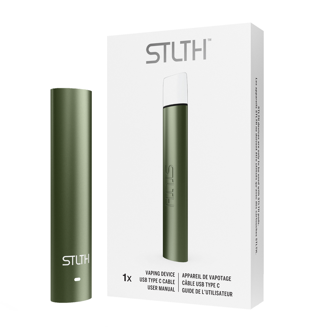 Stlth Solo Device Kit - Green Metal