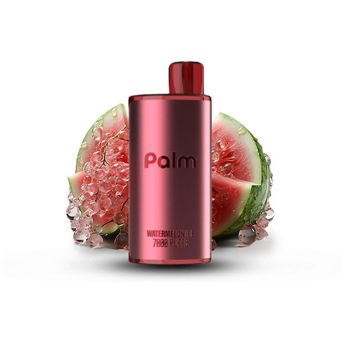 Palm pop hit 7000 puffs Watermelon Ice 20mg disposable (provincial)