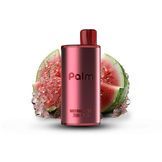 Palm pop hit 7000 puffs Watermelon Ice 20mg disposable (provincial)