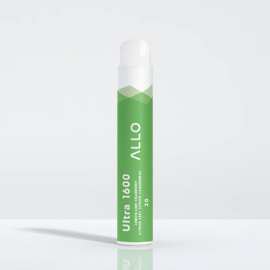 Allo ultra 1600 Lemon Lime Cranberry 20mg disposable