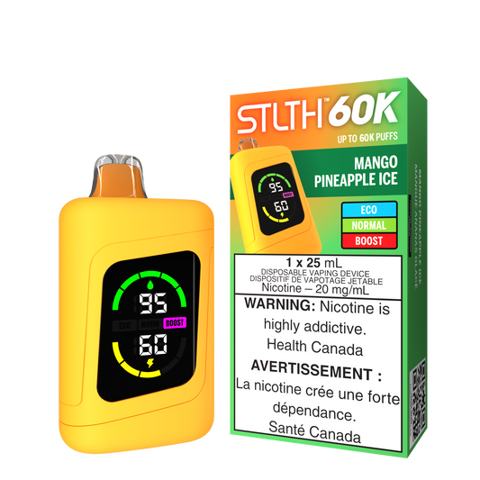 Stlth 60k Mango Pineapple Ice 20mg disposable (Provincial)