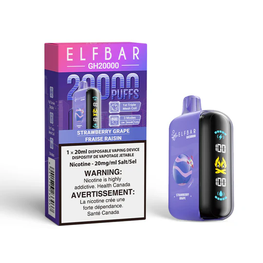 Elf Bar GH20K Strawberry Grape 20mg/30ml disposable (Provincial)