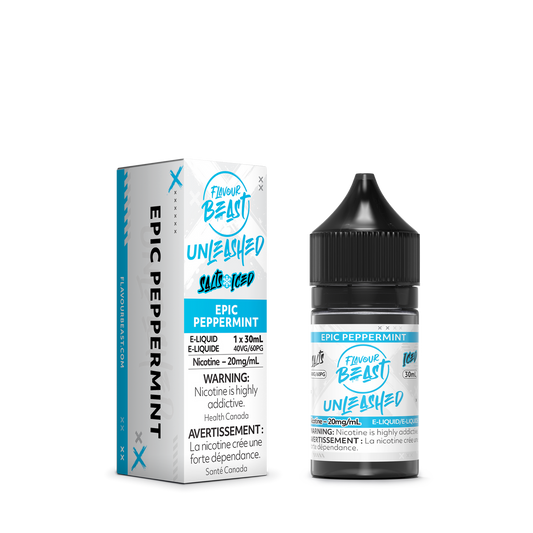 Flavour Beast E-liquid Unleashed Epic Peppermint Iced  20mg/30ml (Provincial)
