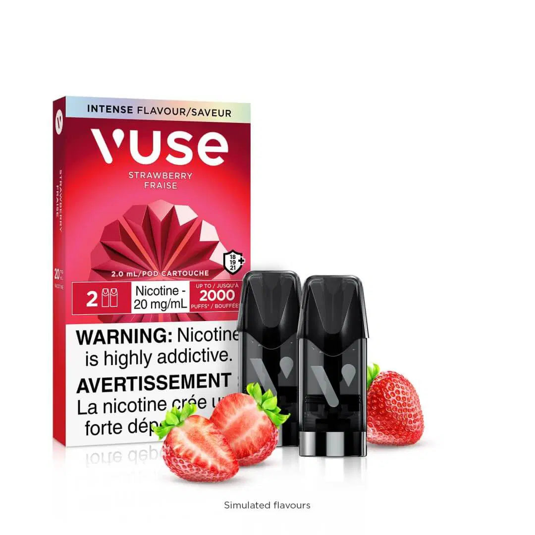 Vuse ePod Strawberry 20mg X2 (Provincial)