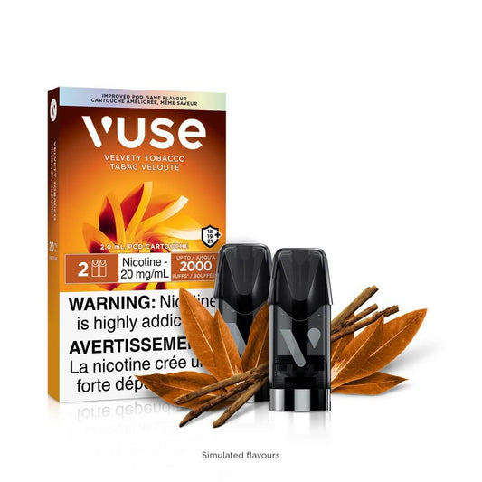 Vuse ePod Velvety Tobacco 20mg X2 (Provincial)