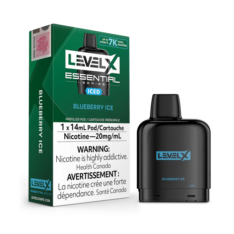 LevelX Pod Essential Series 7k Blueberry Ice (provincial)