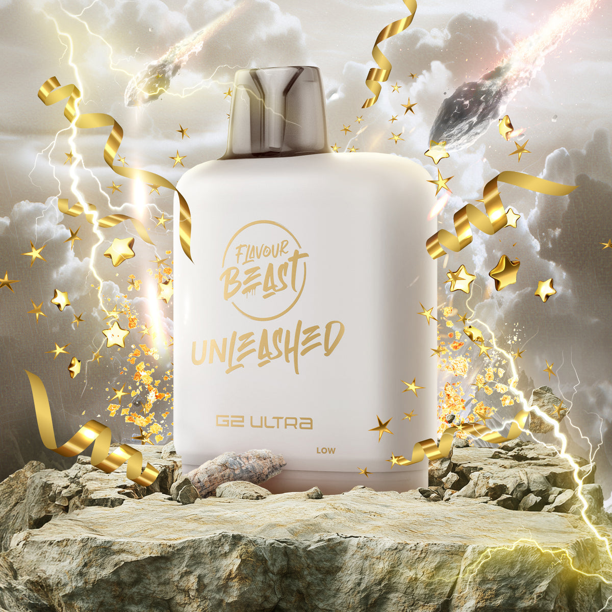 Flavour Beast Unleashed Level X G2 Ultra POD 50k Cravin Birthday Confetti 20mg/mL (Provincial)