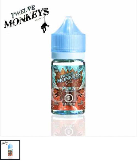 Twelve monkeys E-liquid Ice age Puris 10mg/30ml (Provincial)