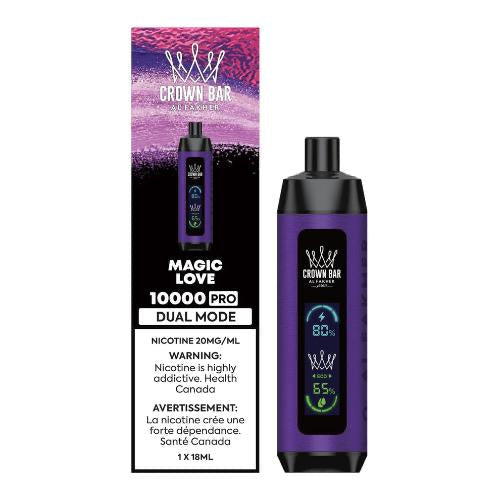 Crown Bar Al Fakher 10K Magic love 20mg disposable (Provincial)