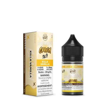 Flavour Beast E-liquid Unleashed Cravin Epic killa Vanilla 20mg/30ml (Provincial)