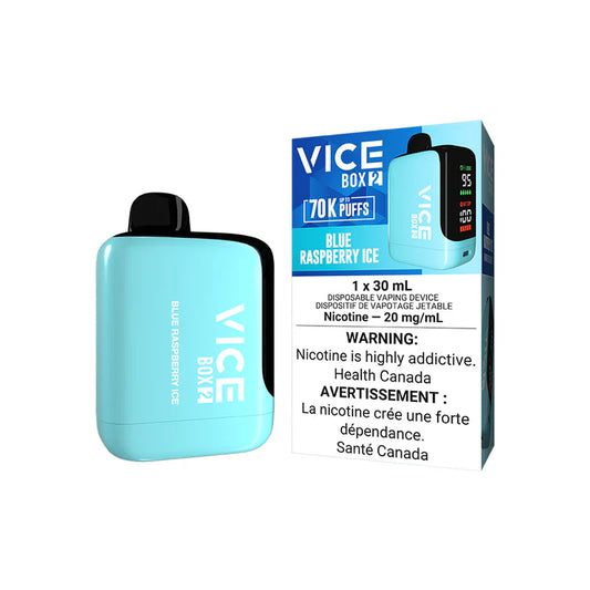 Vice Box 2 70k Blue Raspberry Ice 20mg/mL disposable(Provincial)
