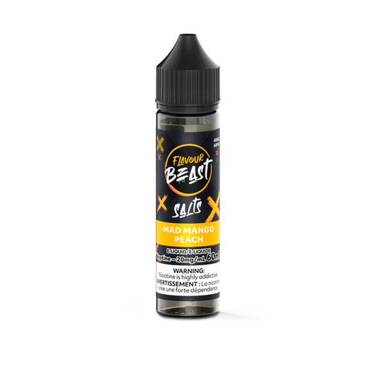 Flavour Beast E-Liquid Mad Mango Peach 20mg - 60ml  (Provincial)