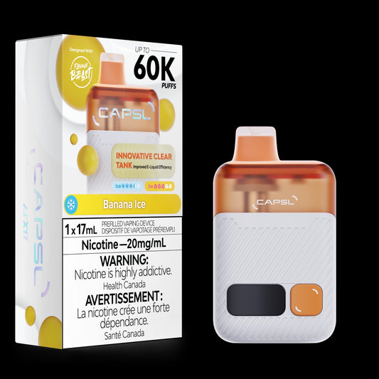 CAPSL 60k Banana Ice 20mg/ml Disposable (Provincial)