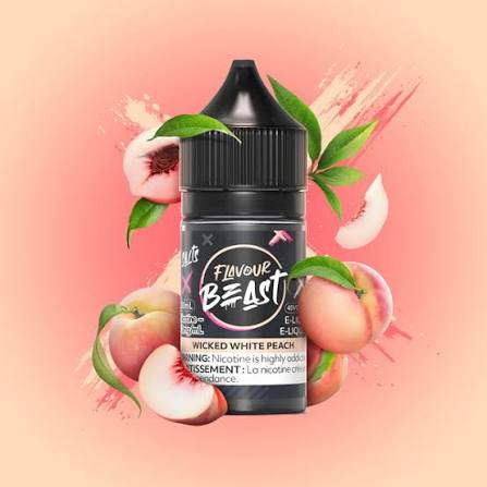 Flavour Beast E-Liquid Wicked White Peach 20mg - 30ml (Provincial