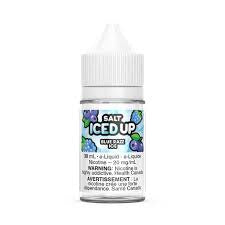 Iced Up E-Liquid Blue Razz Ice 20mg-30ml (provincial)