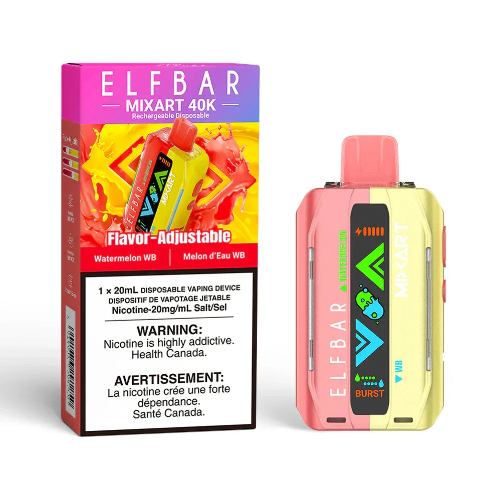 Elf Bar MixArt 40k Watermelon WB Disposable (Provincial)