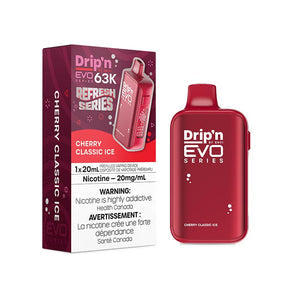 Drip’n EVO 63K Cherry Classic Ice 20mg/ml Disposable (Provincial)