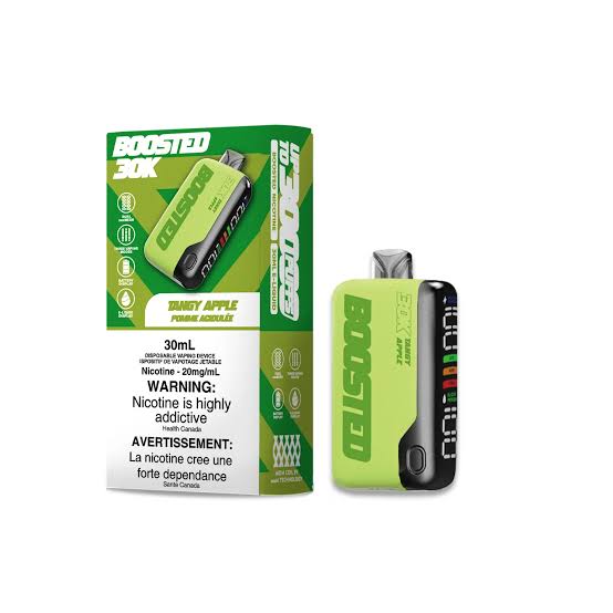 Boosted 30k Tangy Apple 20mg/mL disposable (Provincial)
