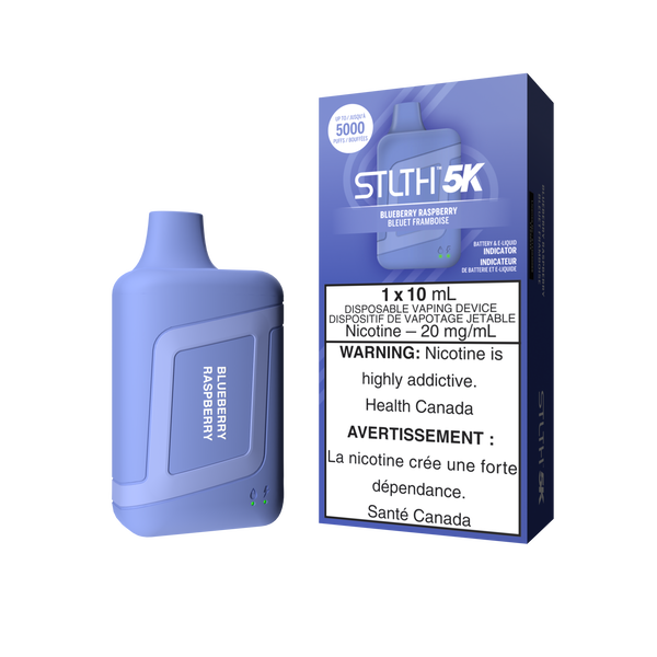 Stlth 5k Blueberry Raspberry 20mg disposable (Provincial)