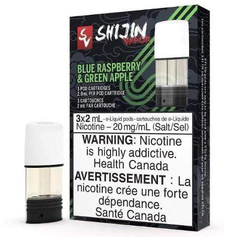 Stlth Shijin Blue Raspberry and Green Apple 20mg/ml Pods (Provincial)