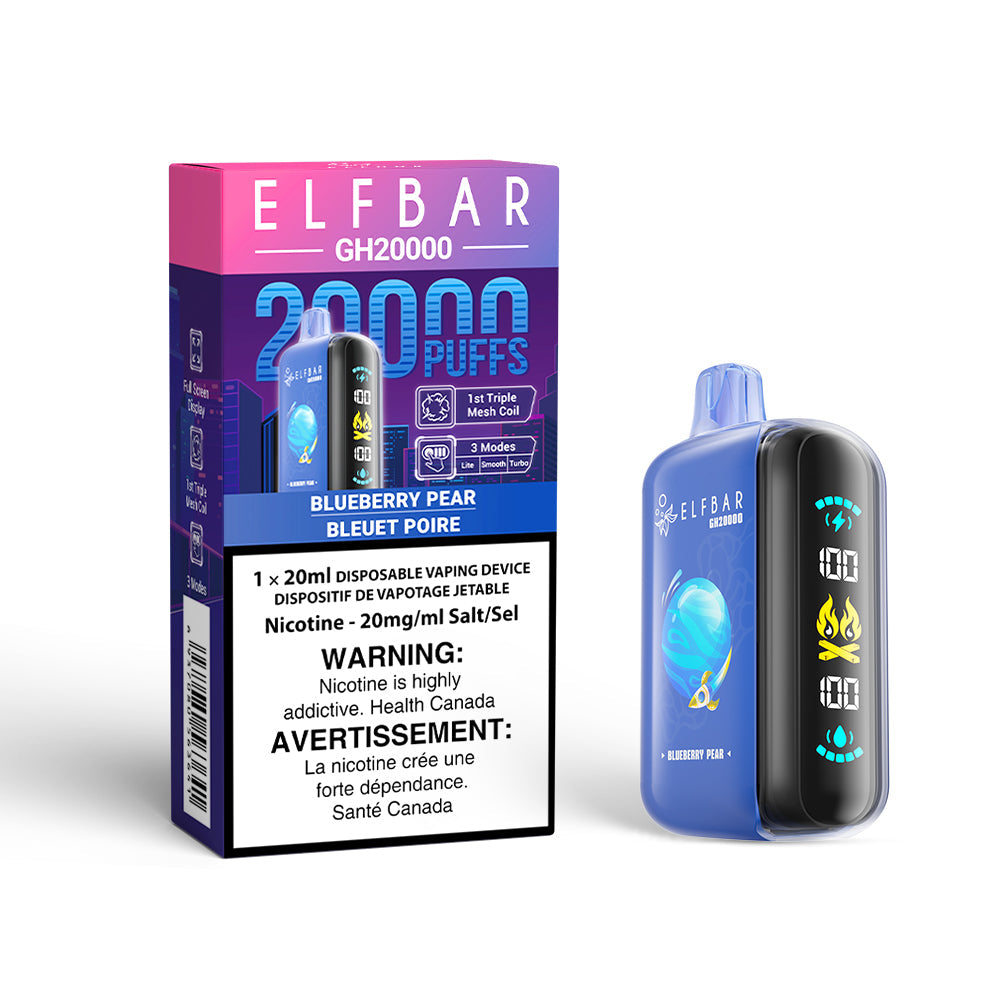 Elf Bar GH20K Blueberry Pear 20mg/mL disposable (Provincial)
