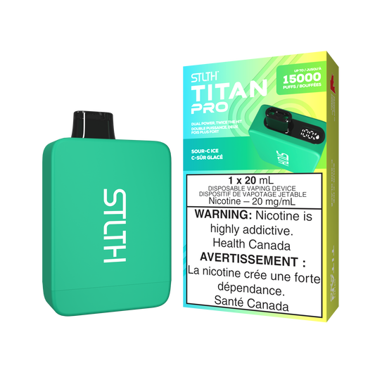 STLTH Titan Pro 15K Sour-C Ice 20mg/ml Disposable (Provincial)
