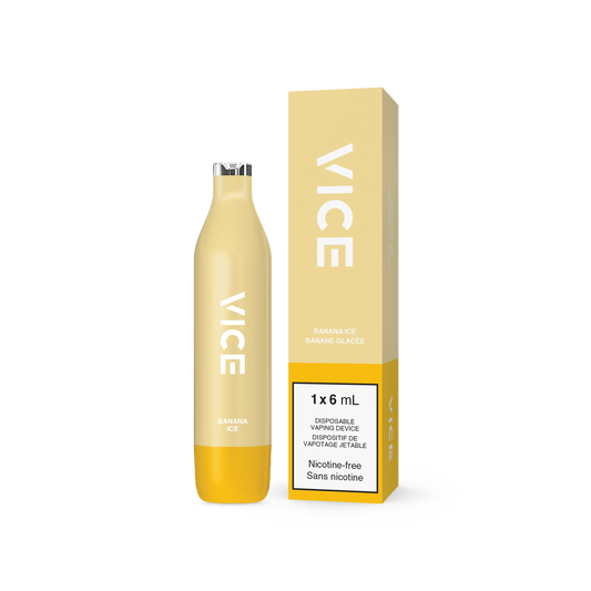 Vice 2500 Banana Ice 0mg/mL disposable (Provincial)