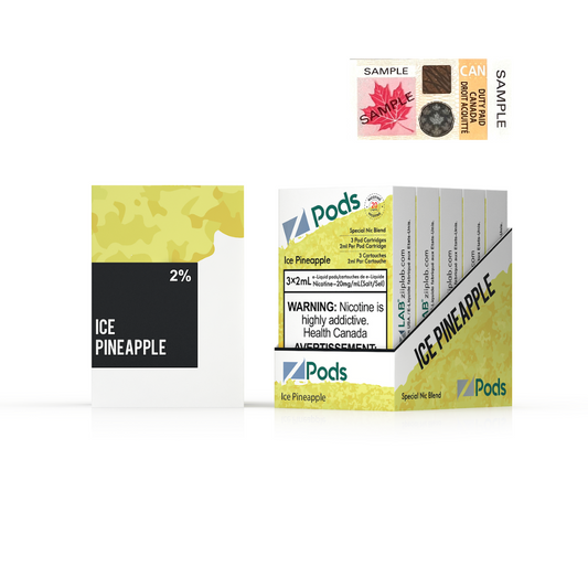Zpods Ice Pineapple 20mg