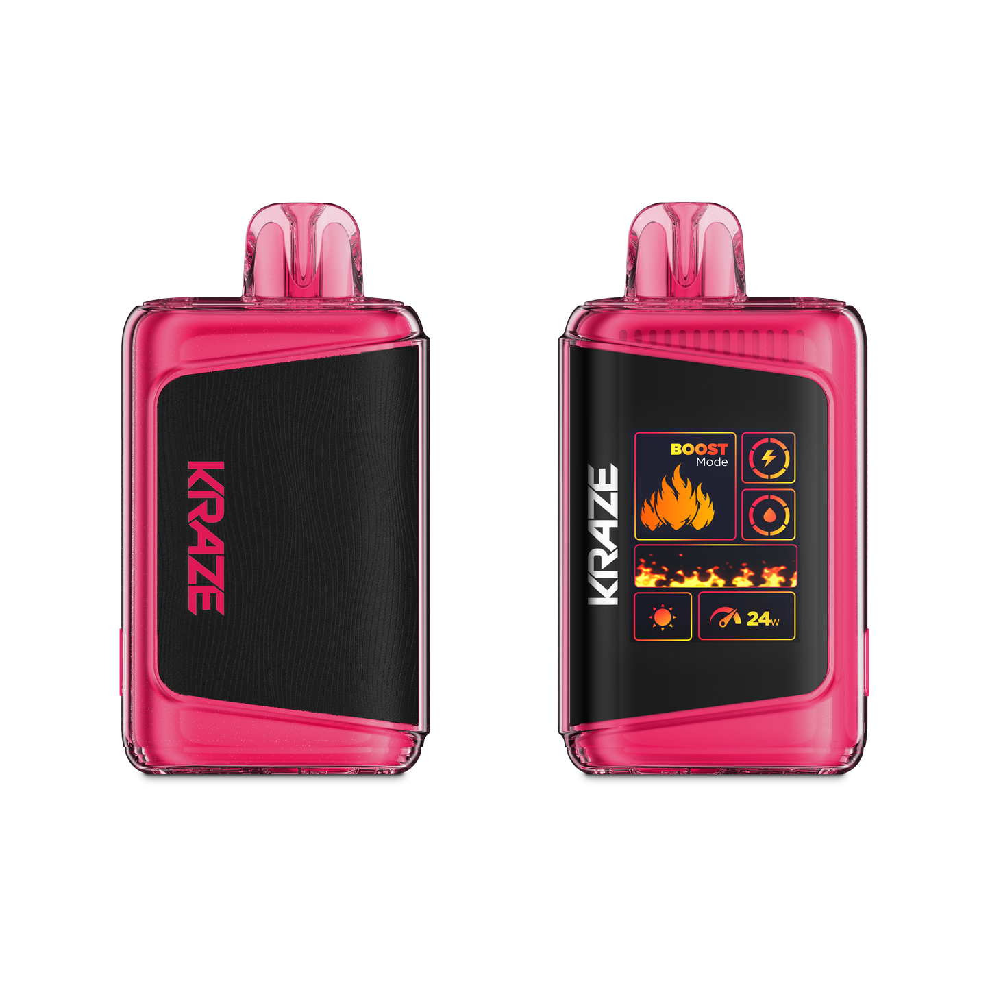 Kraze HD Mega 20K Cherry Blast G Ice 20mg disposable (Provincial)