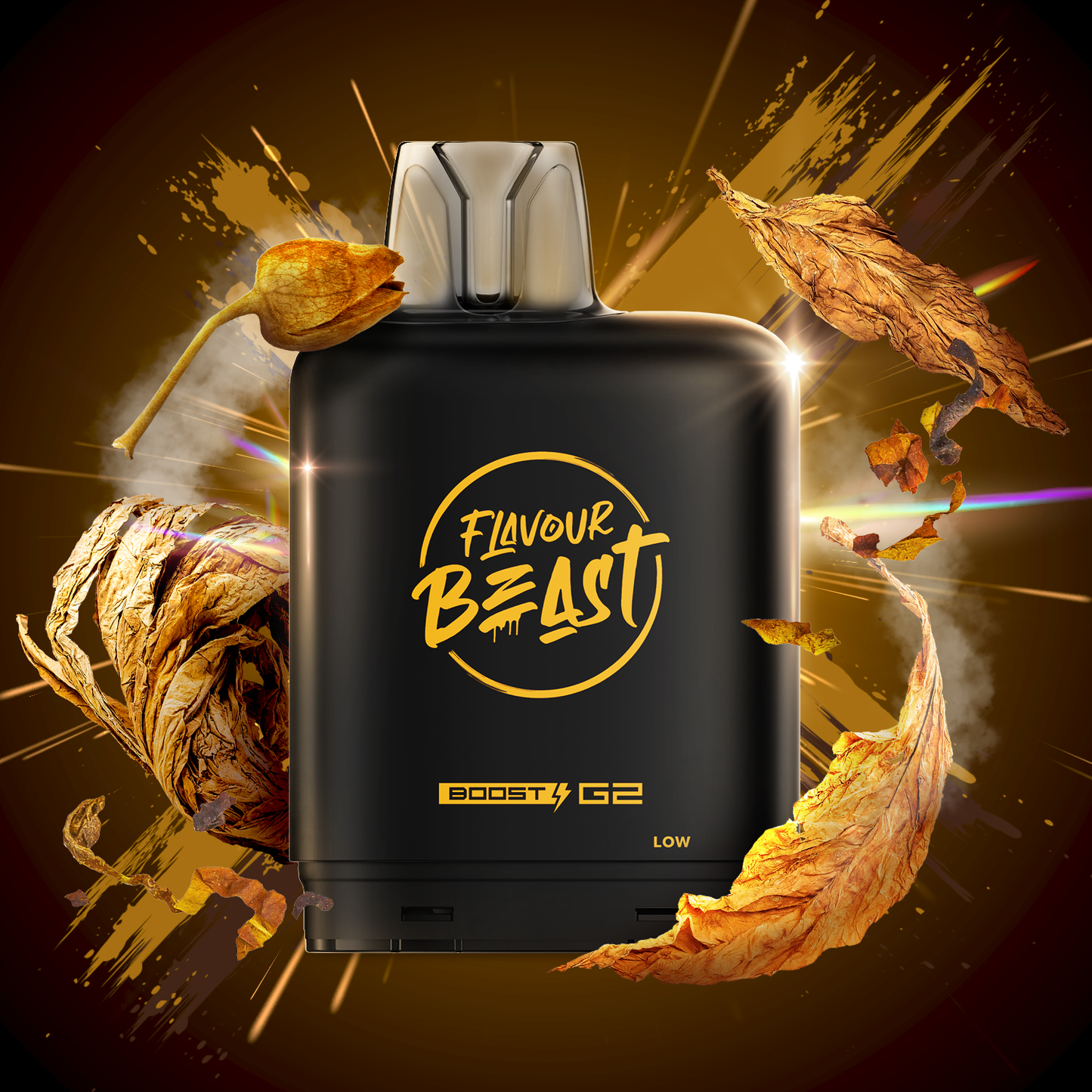 Flavour Beast LevelX Boost Pod G2 25K Good Ol’ Golden Tobacco 20mg (Provincial)