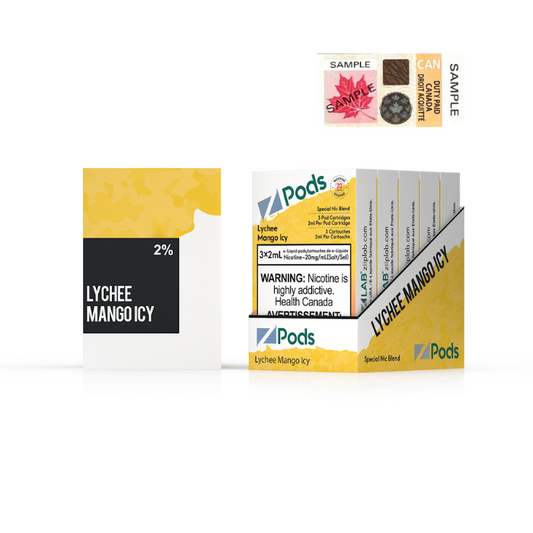 Zpods Lychee Mango Icy 20mg