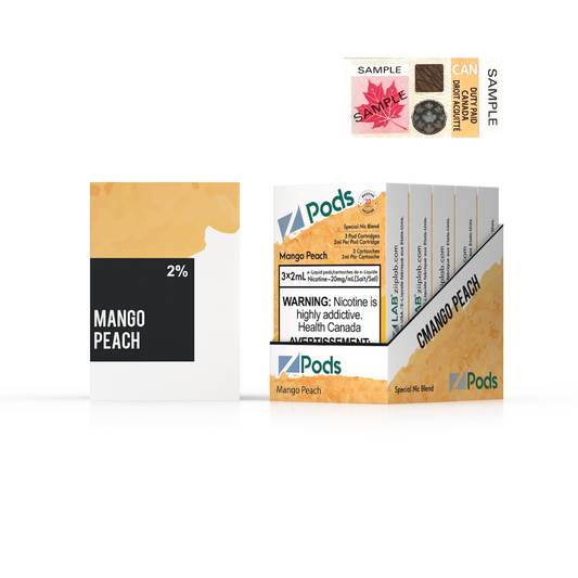 Zpods Mango Peach 20mg