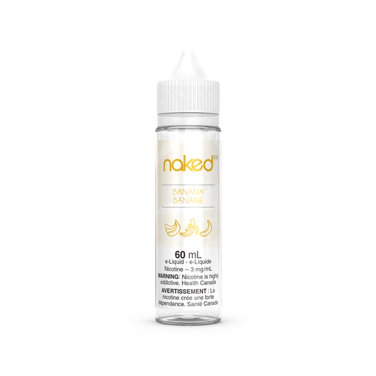 Naked E-liquid Banana 3mg - 60ml (Provincial)