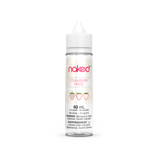 Naked E-liquid Strawberry 3mg - 60ml (Provincial)
