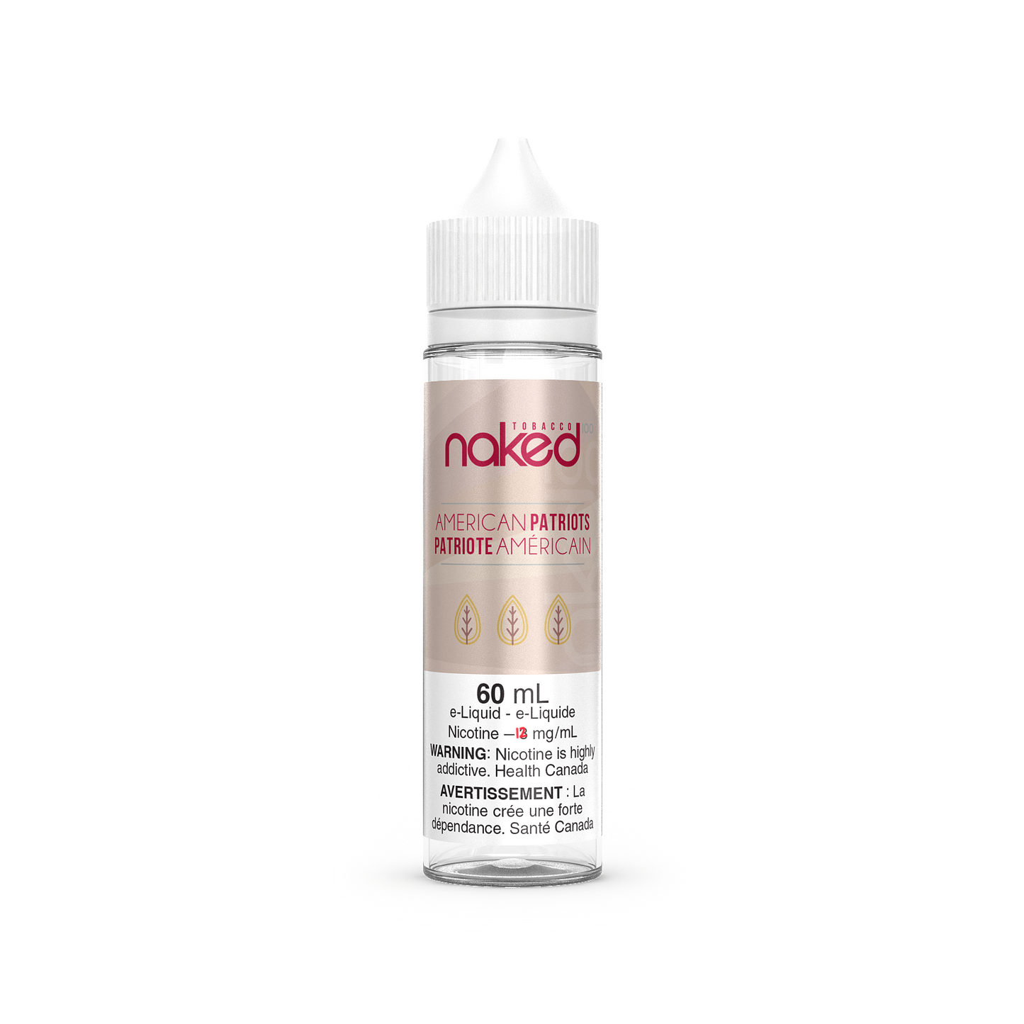 Naked E-liquid American Patriots Tobacco 6mg - 60ml (Provincial)