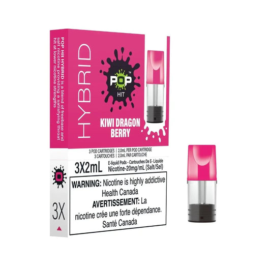 Pop Hit Kiwi Dragon Berry Pods 20mg (Provincial)