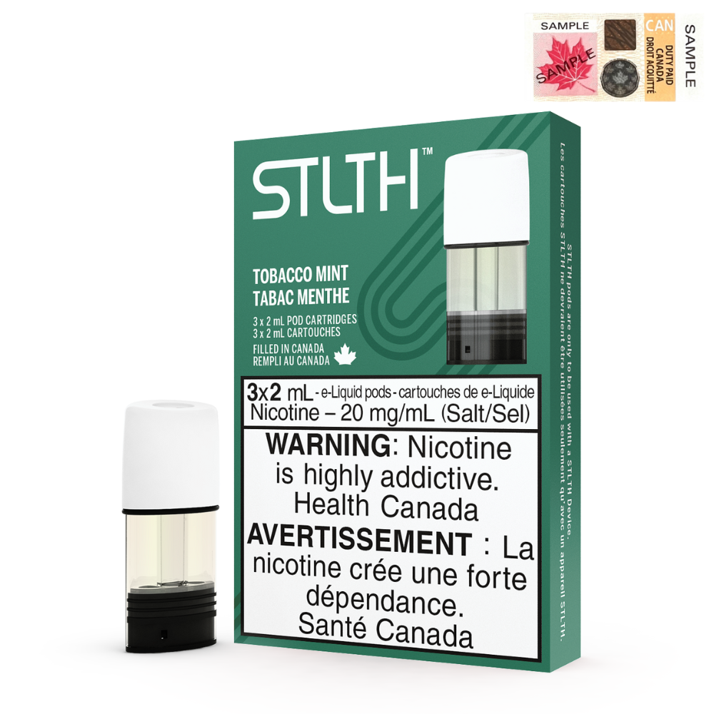 Stlth Tobacco Mint Pod 20mg (Provincial)