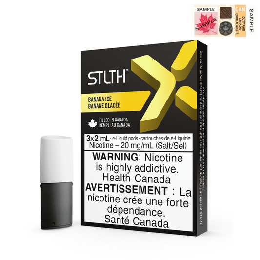 Stlth X Pod Banana Ice 20mg (Provincial)