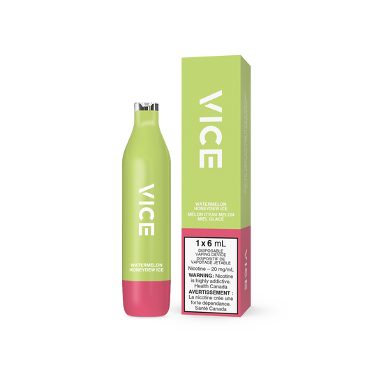 Vice 2500 Watermelon Honeydew Ice 20mg/mL disposable (Provincial)