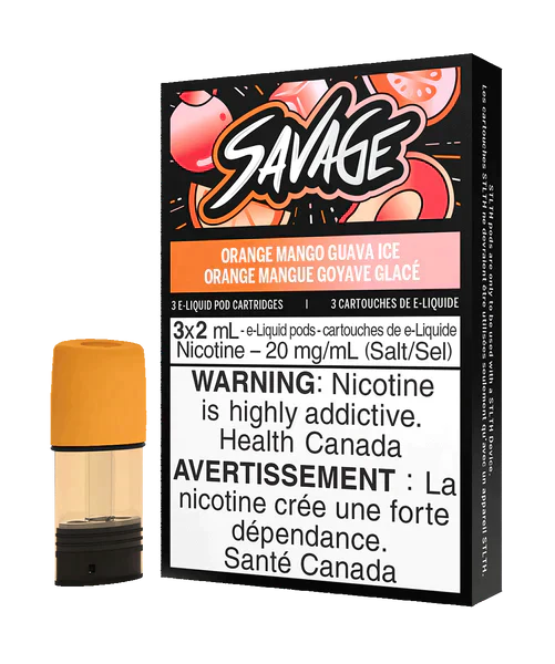 Stlth Savage Orange Mango Guava Ice pods 20mg (Provincial)