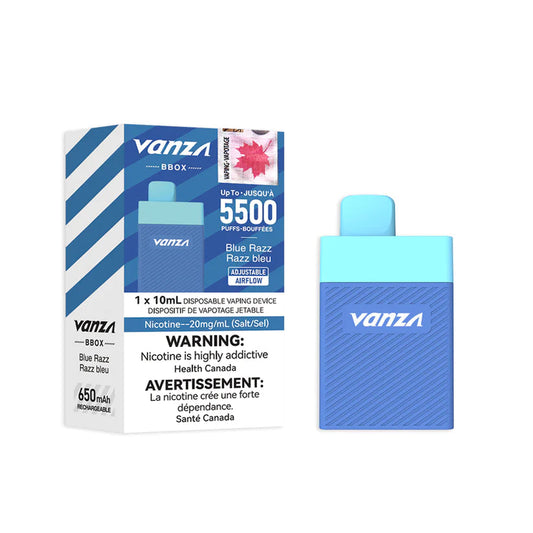 Vanza Bbox 5500 puffs Blue Razz (Provincial)