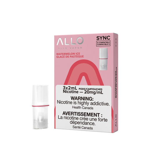 Allo Sync Watermelon Ice 20mg Pods