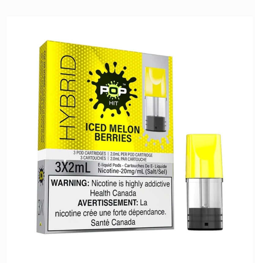Pop Hit Iced Melon Berries Pods 20mg(Provincial)