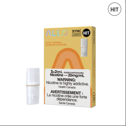 Allo Sync HIT Juicy Mango 20mg Pods