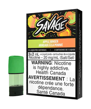 Stlth Savage Apple Ringer pods 20mg (Provincial)