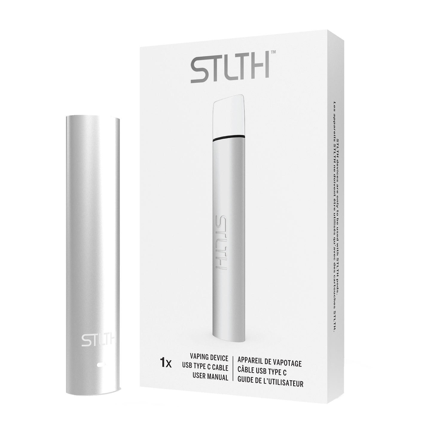 Stlth Solo Device Kit - Snow White