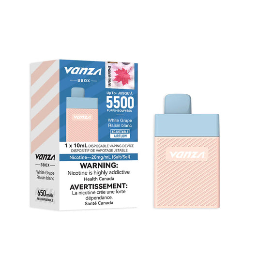 Vanza Bbox 5500 puffs White Grape (Provincial)